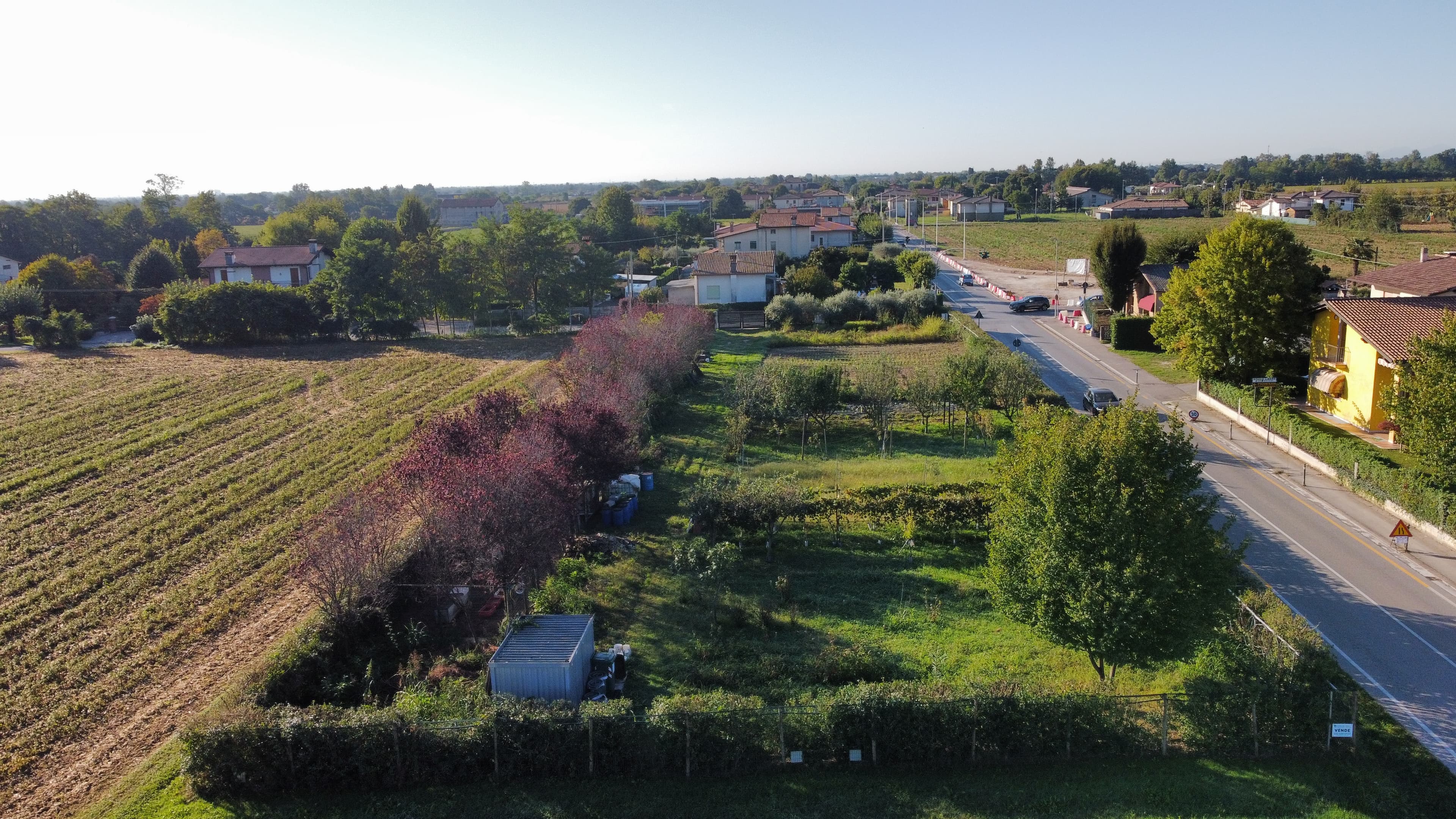 Terreno agricolo fronte strada